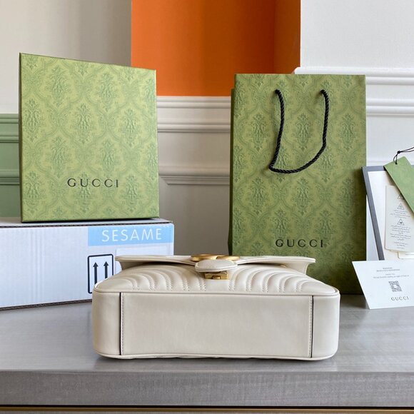 ✨Gucci GG Marmont Small Matelassé Shoulder Bag - Picture 4 of 7